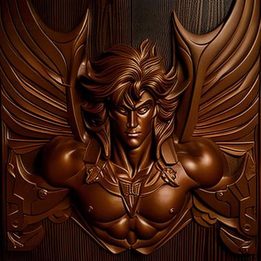 3D model Saint Seiya Masami Kurumada (STL)